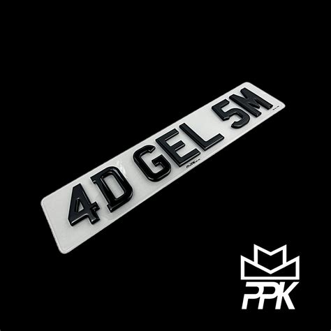 Q&A FOR YOUR 4D GEL NUMBER PLATES – Privateplateking.